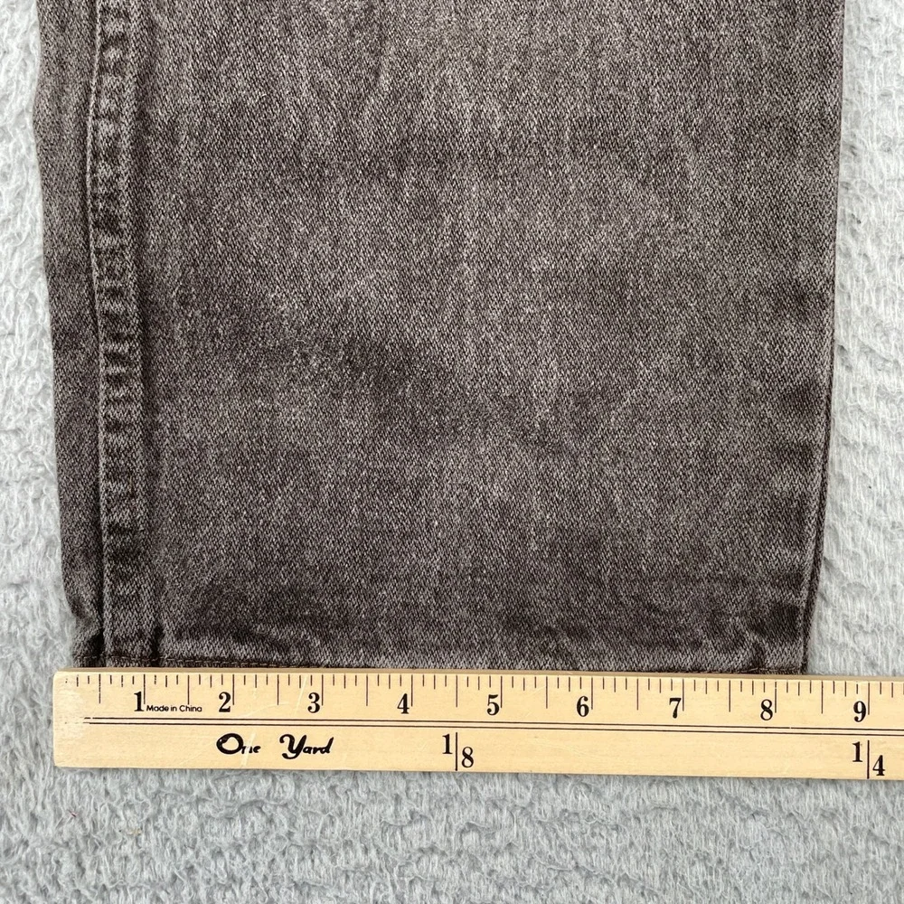 Wrangler Jeans Mens 36x32 Black 13MWZKL Cowboy Cut Straight Leg Western Cotton